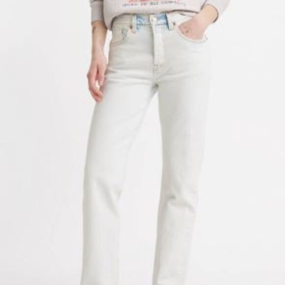 Levi's Premium 501 81' Acid Wash, High Rise, Big E (2022), 25x31, NWT $128 MSRP - Picture 1 of 11